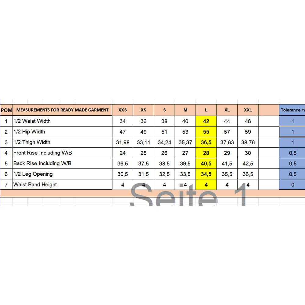 PDF Schnittmuster Baggy Bogen Hose XXS-2XL | A4, A0 & US-Letter