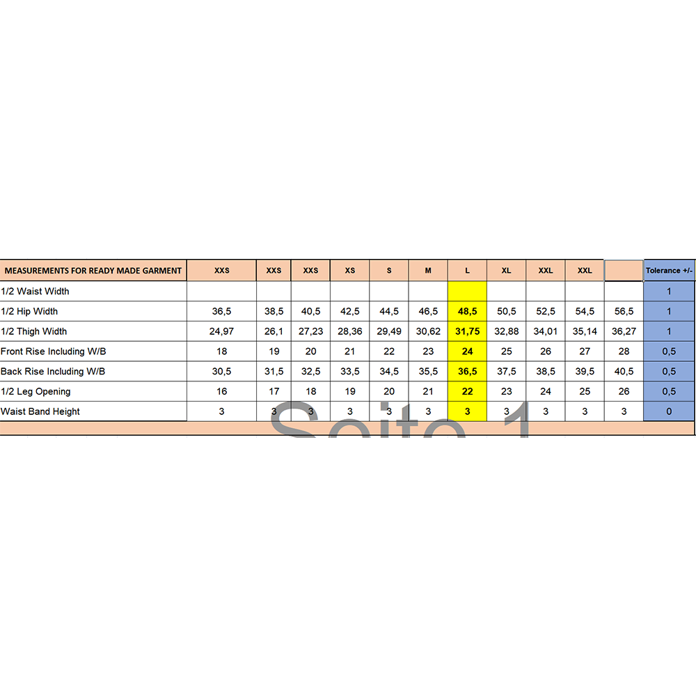 PDF Schnittmuster Universal Pants 3XS-3XL | A4, A0 & US-Letter