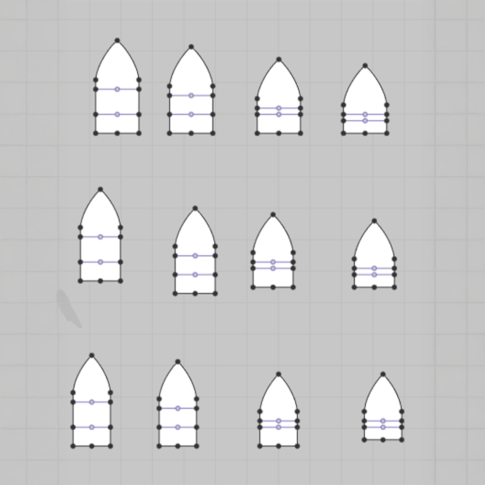PDF Schnittmuster Beanie Mütze 12 Varianten | A4 & US-Letter