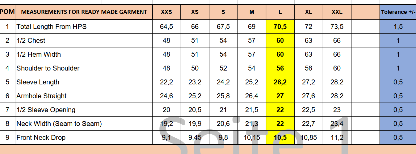 PDF Schnittmuster Oversize T-Shirt "Classic" XXS-2XL | A4, A0 & US-Letter