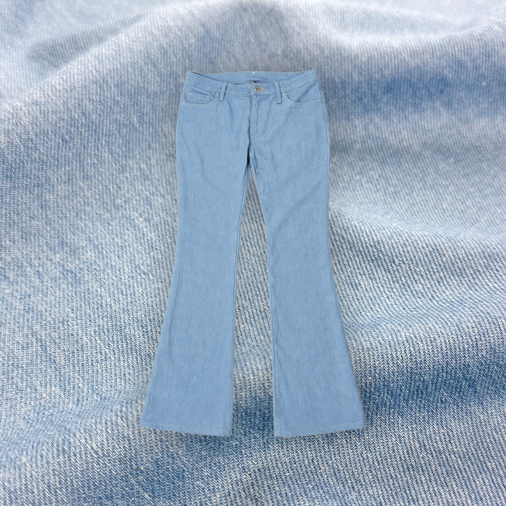 Bootcut Jeans DIY Kit | 2.5m Denim Stoff & Damen Schnittmuster in 40 Größen