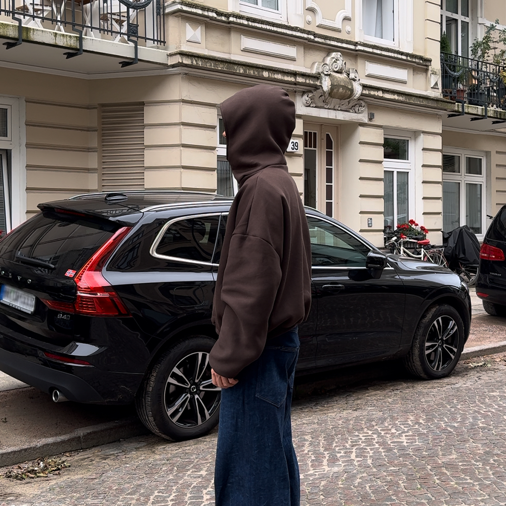 DIY Hoodie Echo nähen – Oversize Kapuzenpullover aus PDF Schnittmuster im urbanen Stil