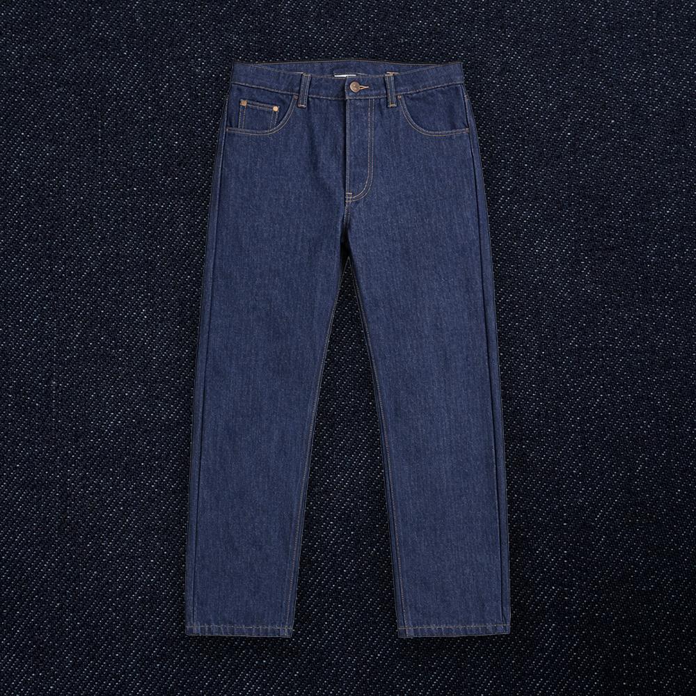 Jeans DIY Kit | 2.5m Heavy Denim Stoff, Schnittmuster & 6 Knöpfe