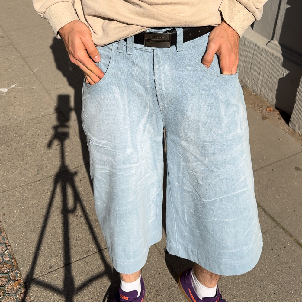 PDF Schnittmuster Baggy Jorts – selbstgenähte Denim Shorts im Oversize Style