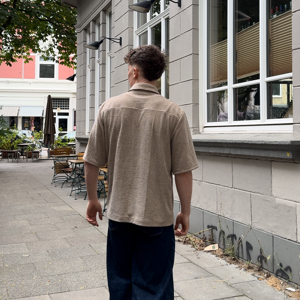 PDF Schnittmuster Oversize Hemd – selbstgenähtes Herrenhemd im urbanen Oversize Style