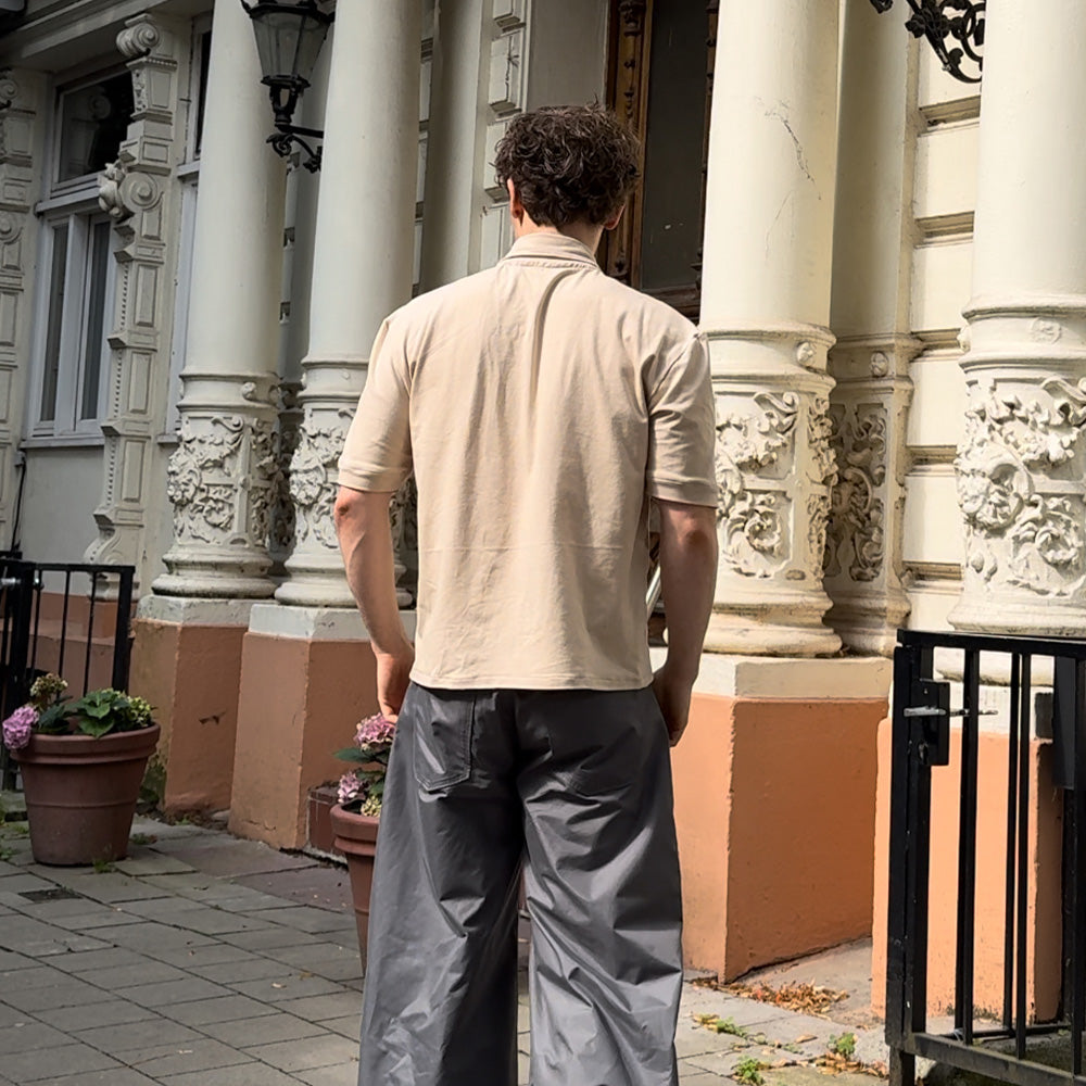 DIY Polo Shirt Oversize – selbstgenähtes Shirt im modernen Streetwear Look