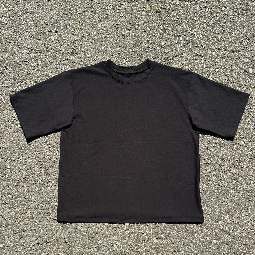 Classic Oversize T-Shirt in Schwarz – Beispiel genäht aus PDF Schnittmuster