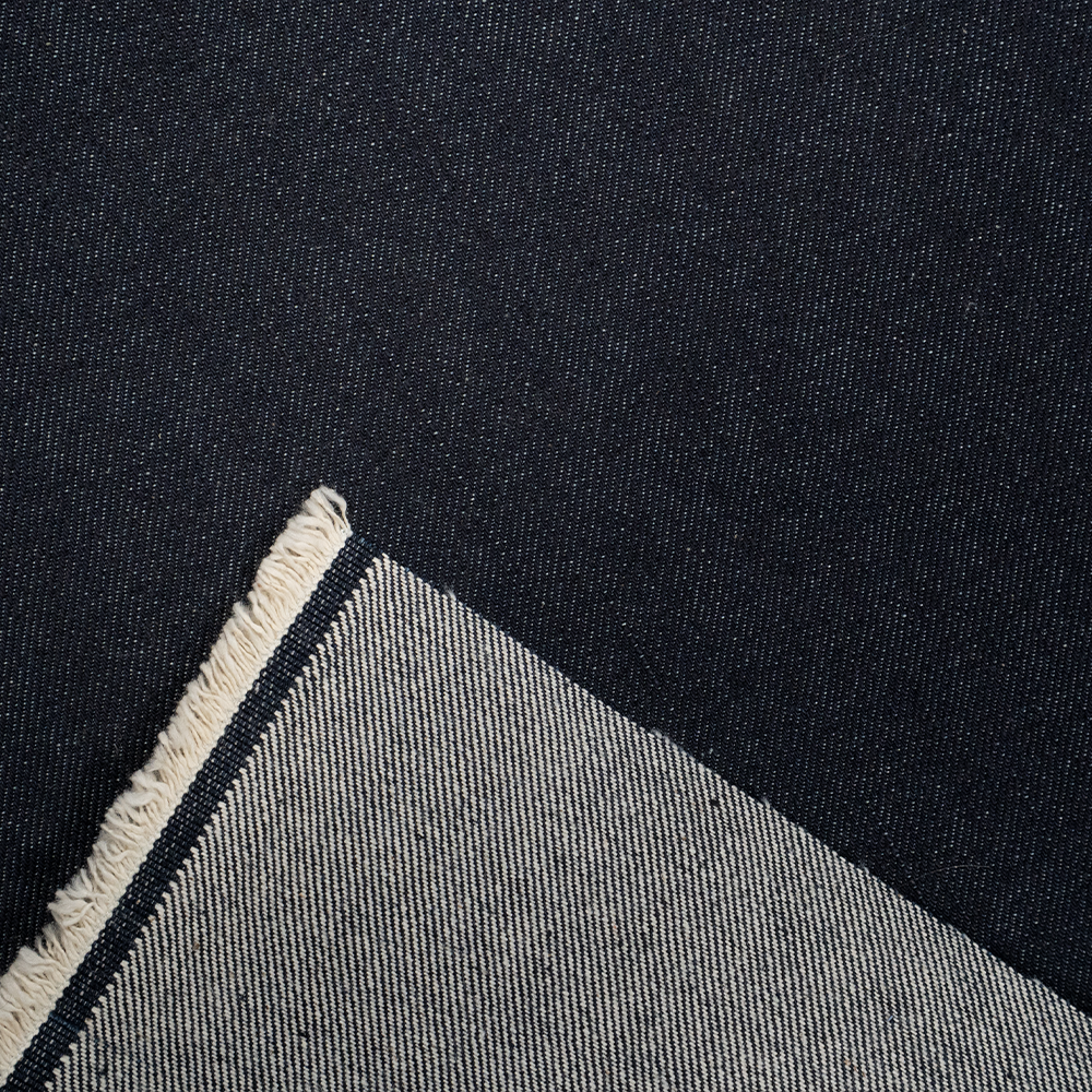 RAW Denim Stoff Indigo 500gsm – schwere Baumwolle Meterware für Jeans und Jacken