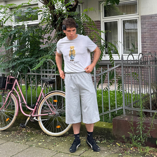 Sweat Jorts genäht aus PDF Schnittmuster – Oversize Shorts im DIY Style XS bis XL