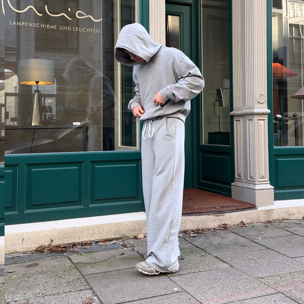 PDF Schnittmuster Open Leg Jogginghose – DIY Jogpants mit weitem Schnitt zum Selbernähen