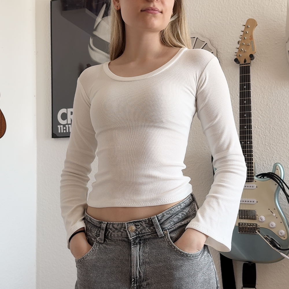 PDF Schnittmuster The Flared Longsleeve XXS-2XL | A4, A0 & US-Letter