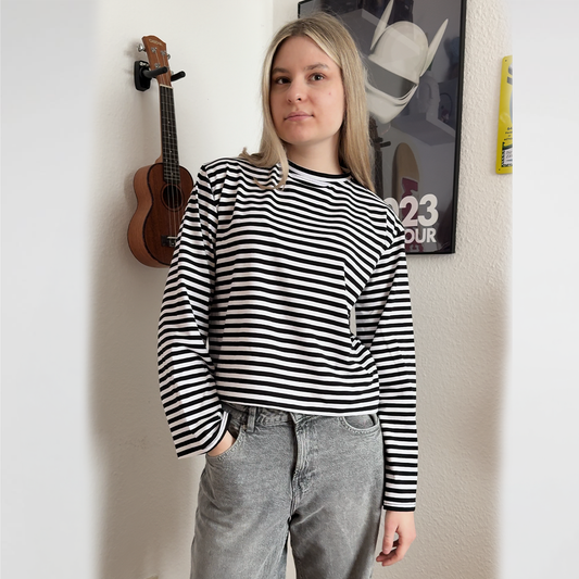 PDF Schnittmuster Oversized Longsleeve XXS-2XL | A4, A0 & US-Letter