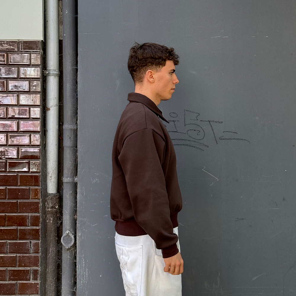 PDF Schnittmuster Half Zip Pullover – Streetwear Oversize Outfit nähen