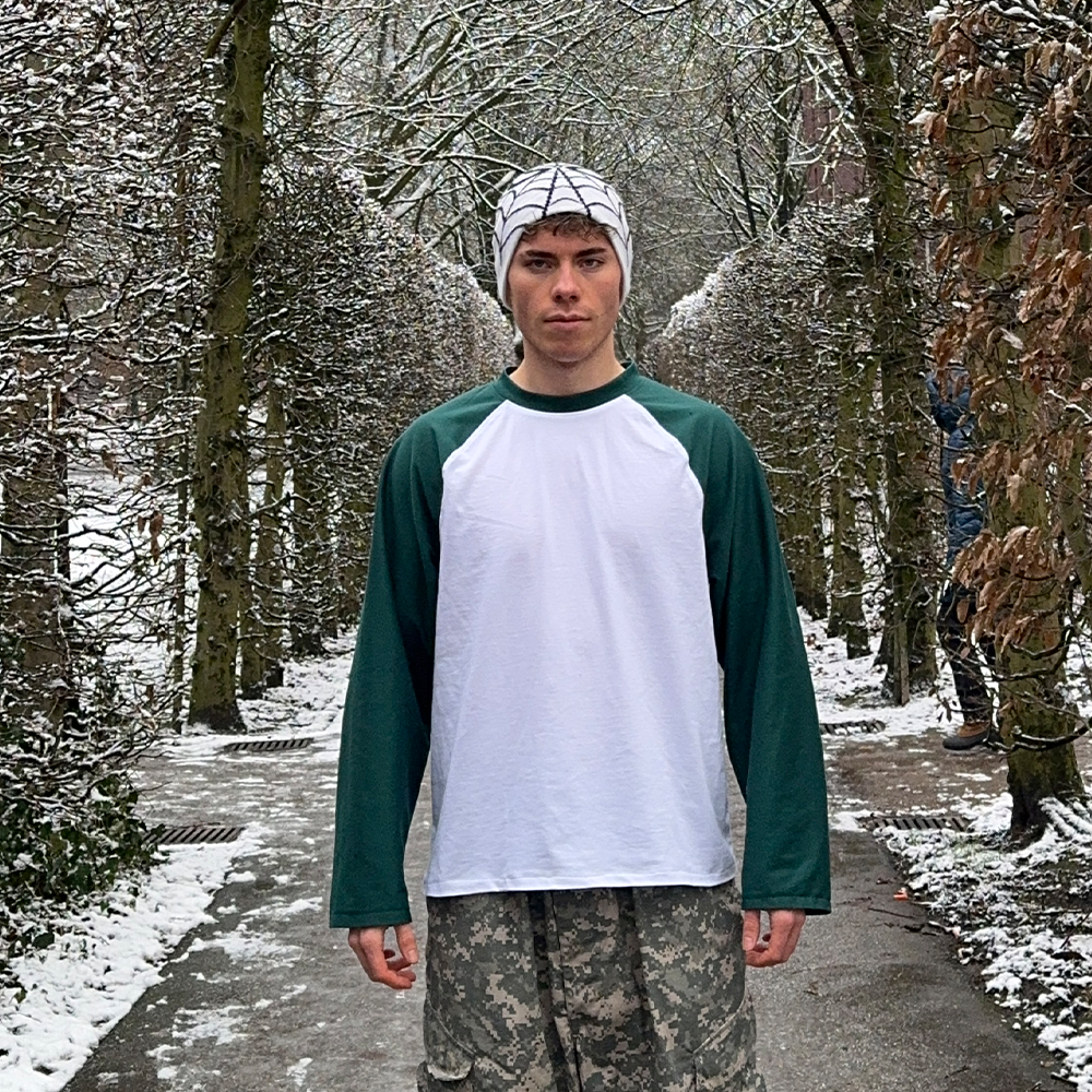 PDF Schnittmuster Raglan Longsleeve – Oversize Shirt zum Selbernähen in DIN A4