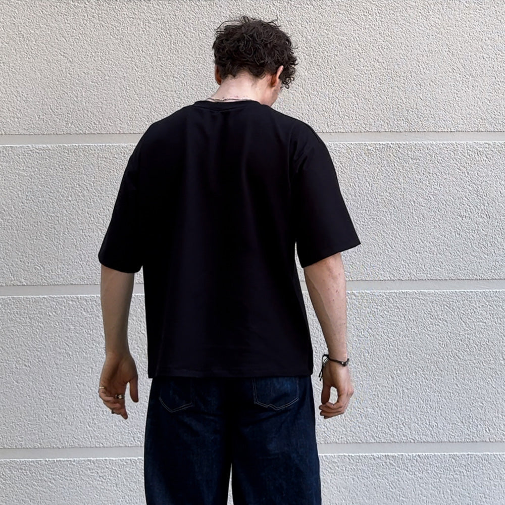 Rückansicht Oversize T-Shirt – genäht aus PDF Schnittmuster Classic S bis XL