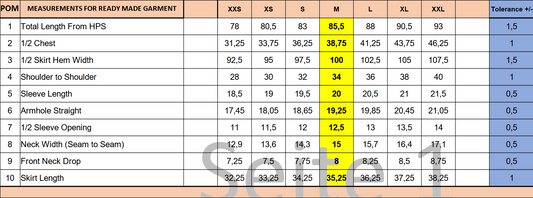 PDF Schnittmuster The Polo Dress 3XS-3XL | A4, A0 & US-Letter