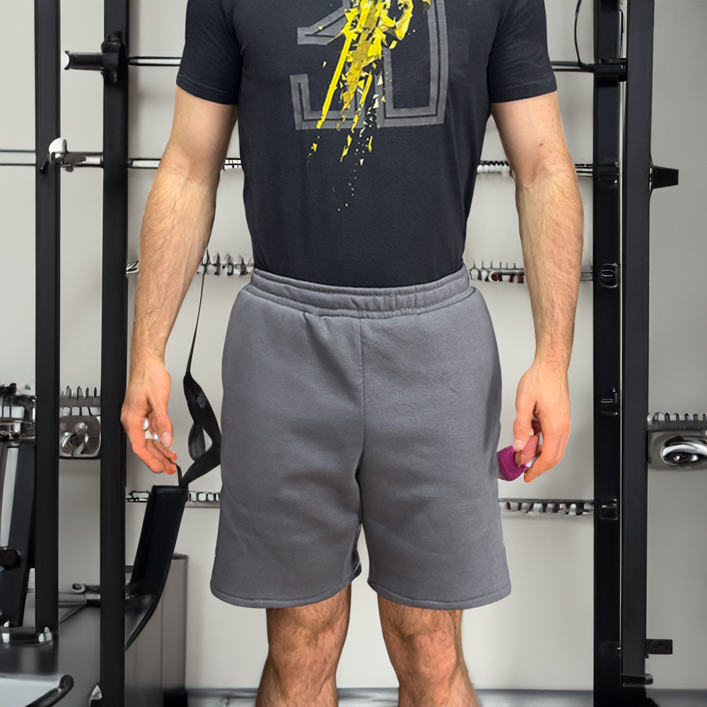 Sport Shorts genäht aus PDF Schnittmuster – DIY Trainingsshorts für Herren S bis XL