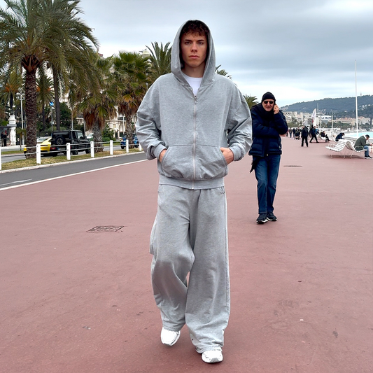 PDF Schnittmuster Sweat Bundle – Zip Hoodie & Jogginghose nähen