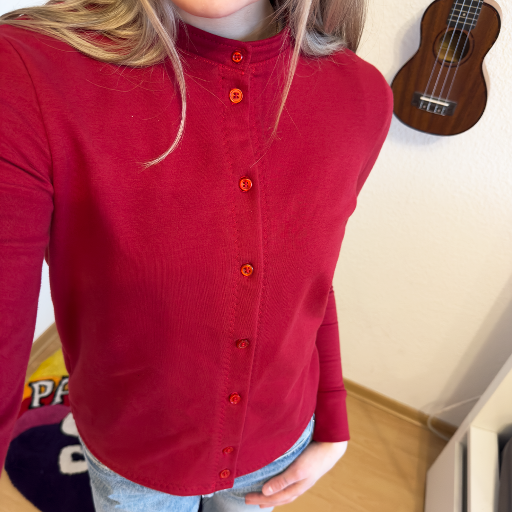 Cardigan DIY Kit | 2m Soft Sweat Stoff & Schnittmuster XXS-2XL